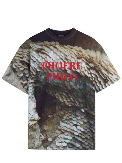 Printed T-shirt PHOEBE PHILO | AT55CO2448028SQ